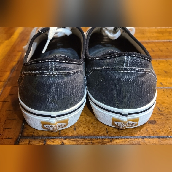 Vans Off the Wall Mens Sneakers Color Green/Black Palm Cork Insole Size 10.5 - Picture 3 of 7